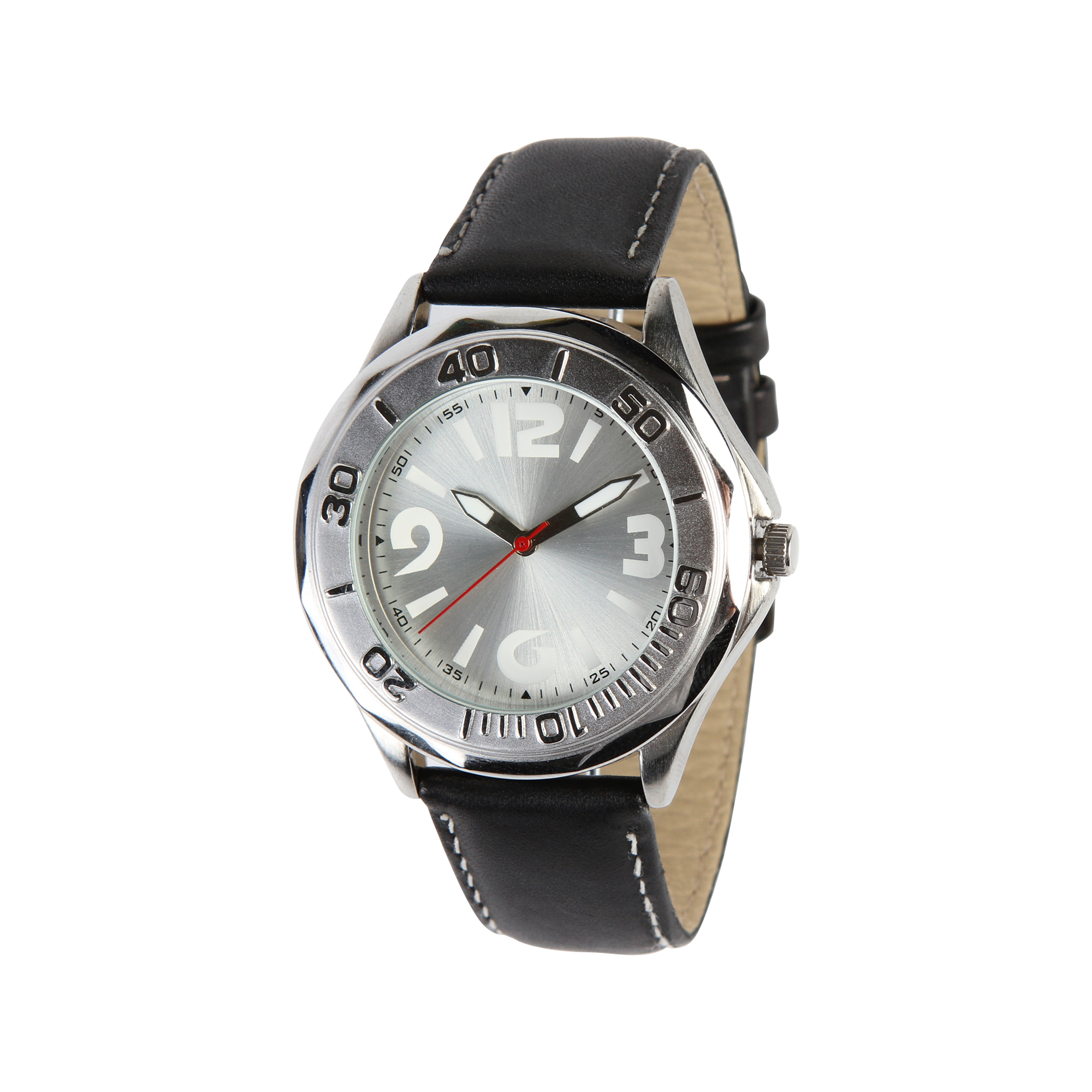 RELOJ CON NÚMEROS GRABADOS EN EL BISEL E244      
